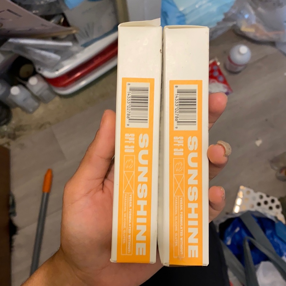 Milk sunscreen